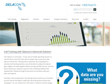 Tablet Screenshot of delacon.com.au